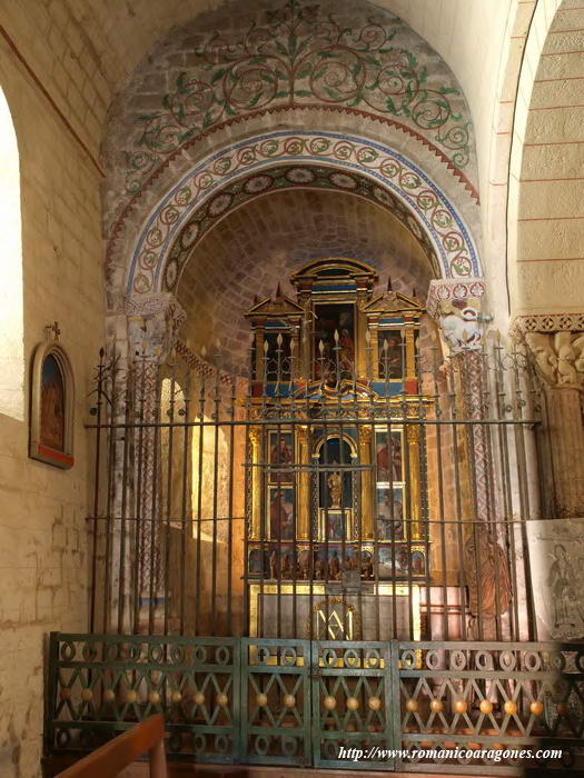 DETALLE DEL ÁBSIDE NORTE
